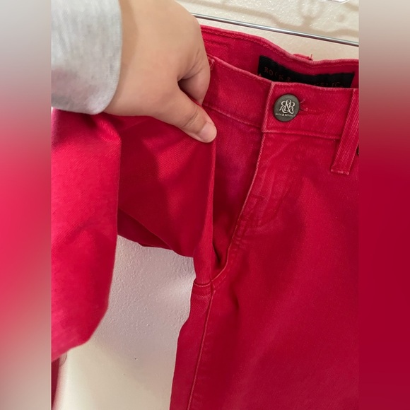 ✨Women’s Rock & Republic Red Jeans Size 2 - Picture 7 of 14